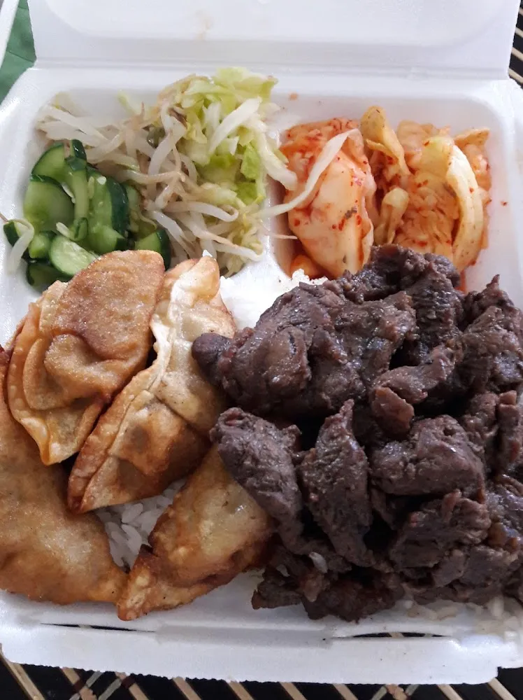 Mandoo and Bulgogi